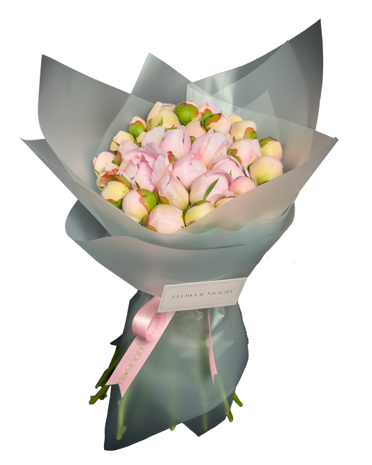 Buchet First Kiss - 33 Bujori Sezon