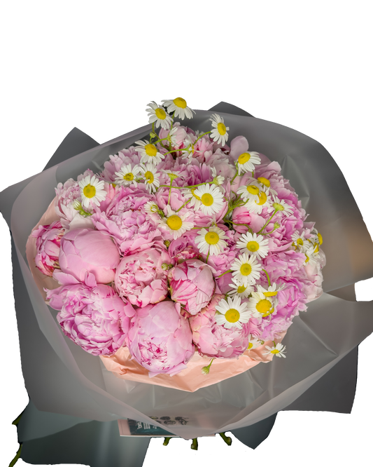Buchet 19 Bujori Sezon