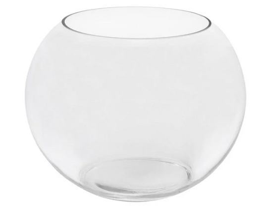 Vaza Transparenta Ø20x15.7cm